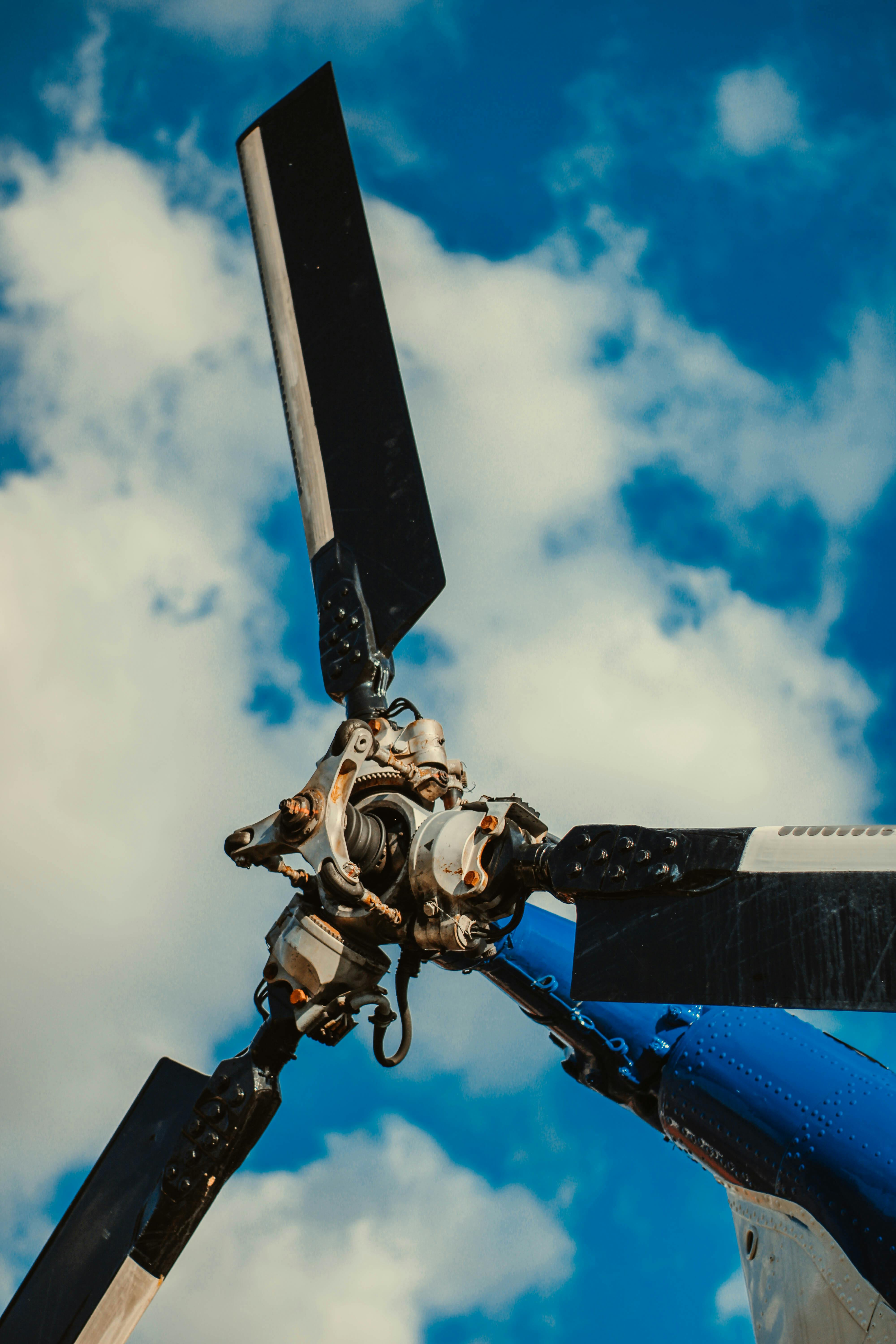 Helicopter rotor head and parts